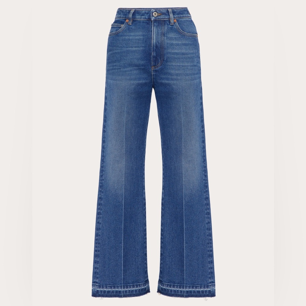 Valentino Slim-Fit Flared Jeans